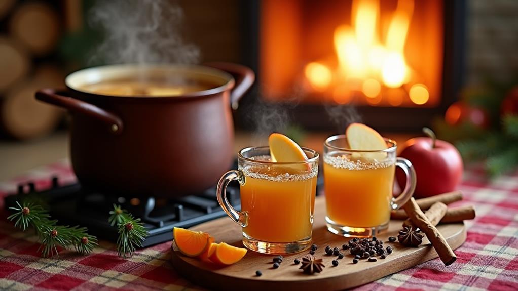 warm holiday beverage delight