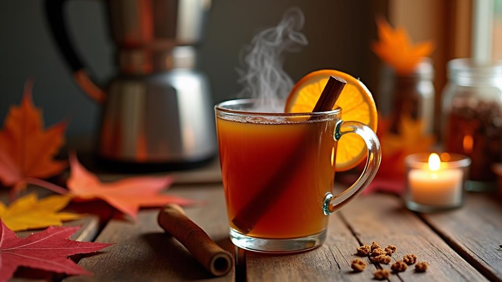 warm seasonal beverage delight