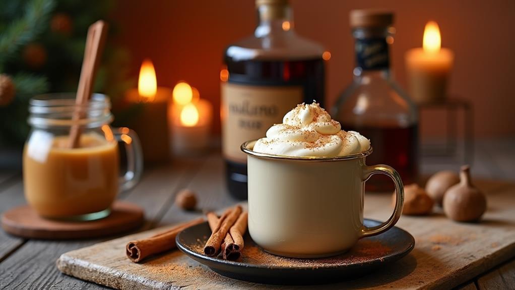 warm spiced alcoholic beverage
