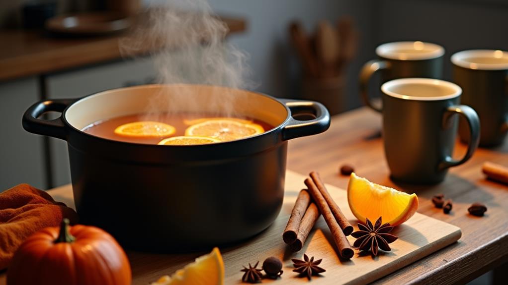 warm spiced apple beverage
