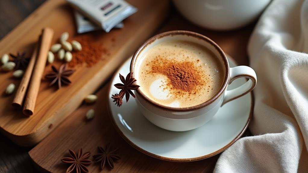 warm spiced chai delight